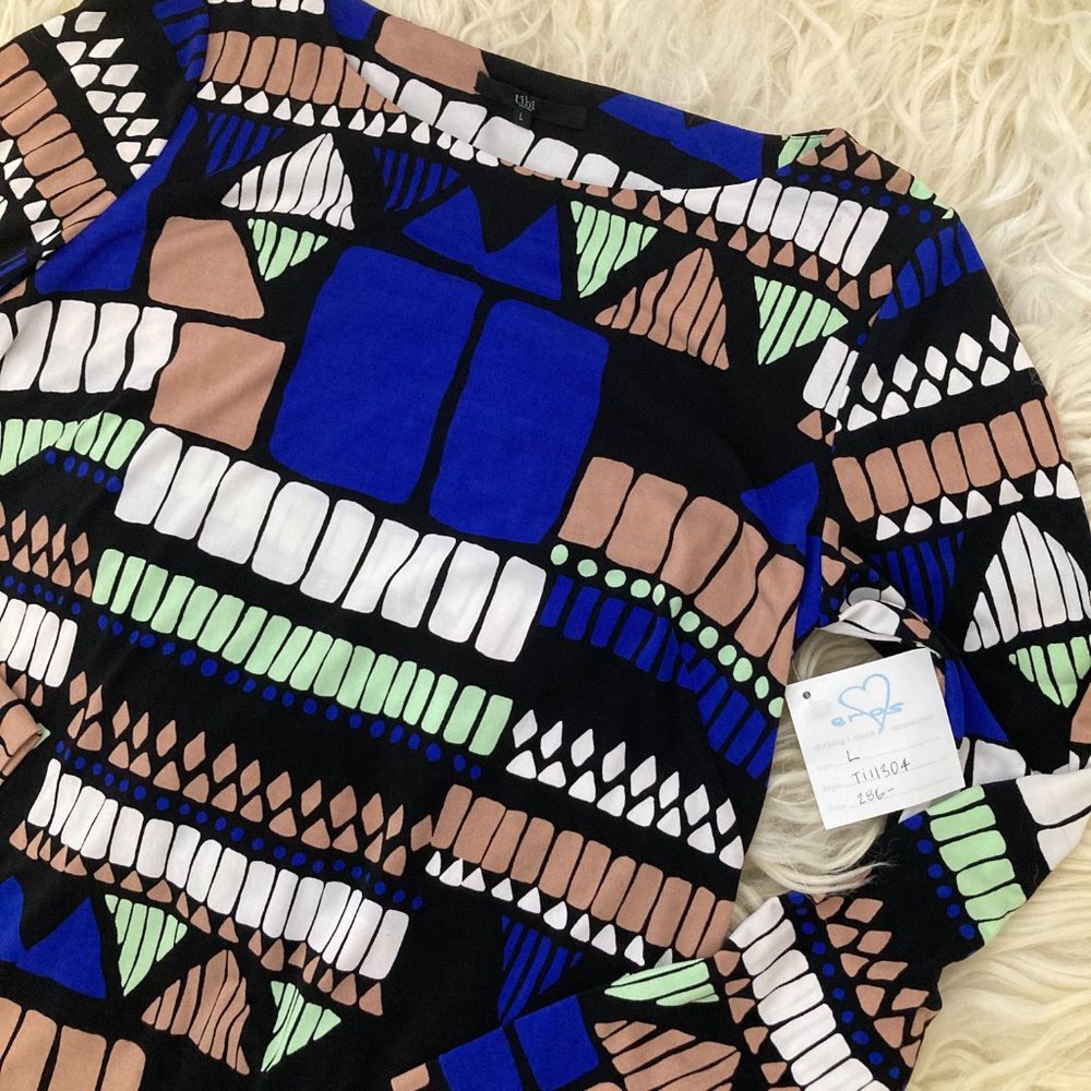 TIBI Printed Mini Dress - Picture 5 of 10